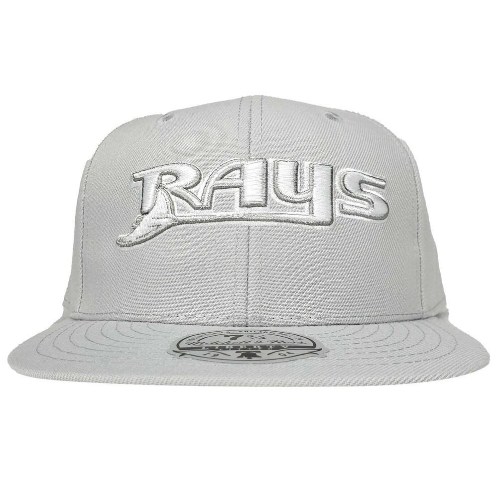 Tampa Bay Devil Rays Mitchell & Ness MLB Fitted 7 3/4 Liberty Fit Hat Cap NWT